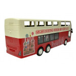 Diaľkovo ovládaný dvojpodlažný autobus R / C 2,4 G 1:18
